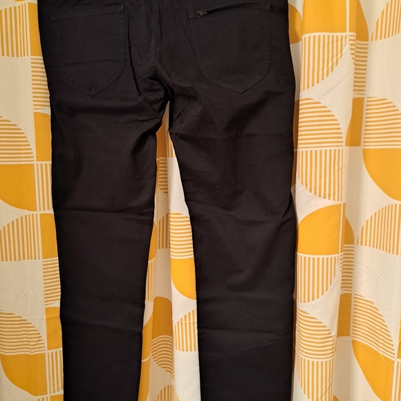 NWT!!! Mens Lee Black Slim Straight Active Stretch Jeans 40x32 - Picture 4 of 5
